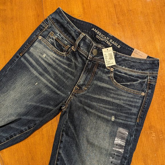 American Eagle Outfitters Denim - NWT American Eagle Stretch Mid Rise Kick Boot Jeans, Size 8